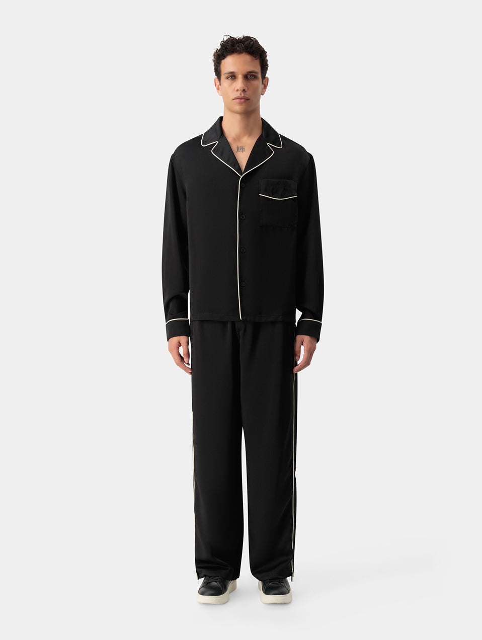 SATIN PJ SHIRT