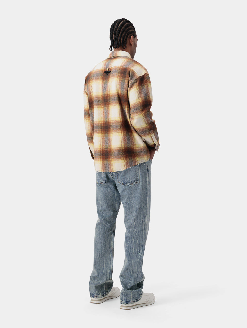 SHADOW PLAID SHIRT