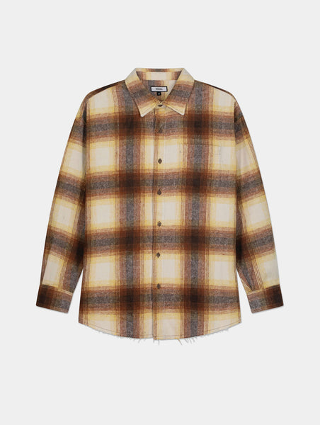 AïE Painter Shirt - Shadow Plaid L SHADOW PLAID SHIRT – 1886 fashion