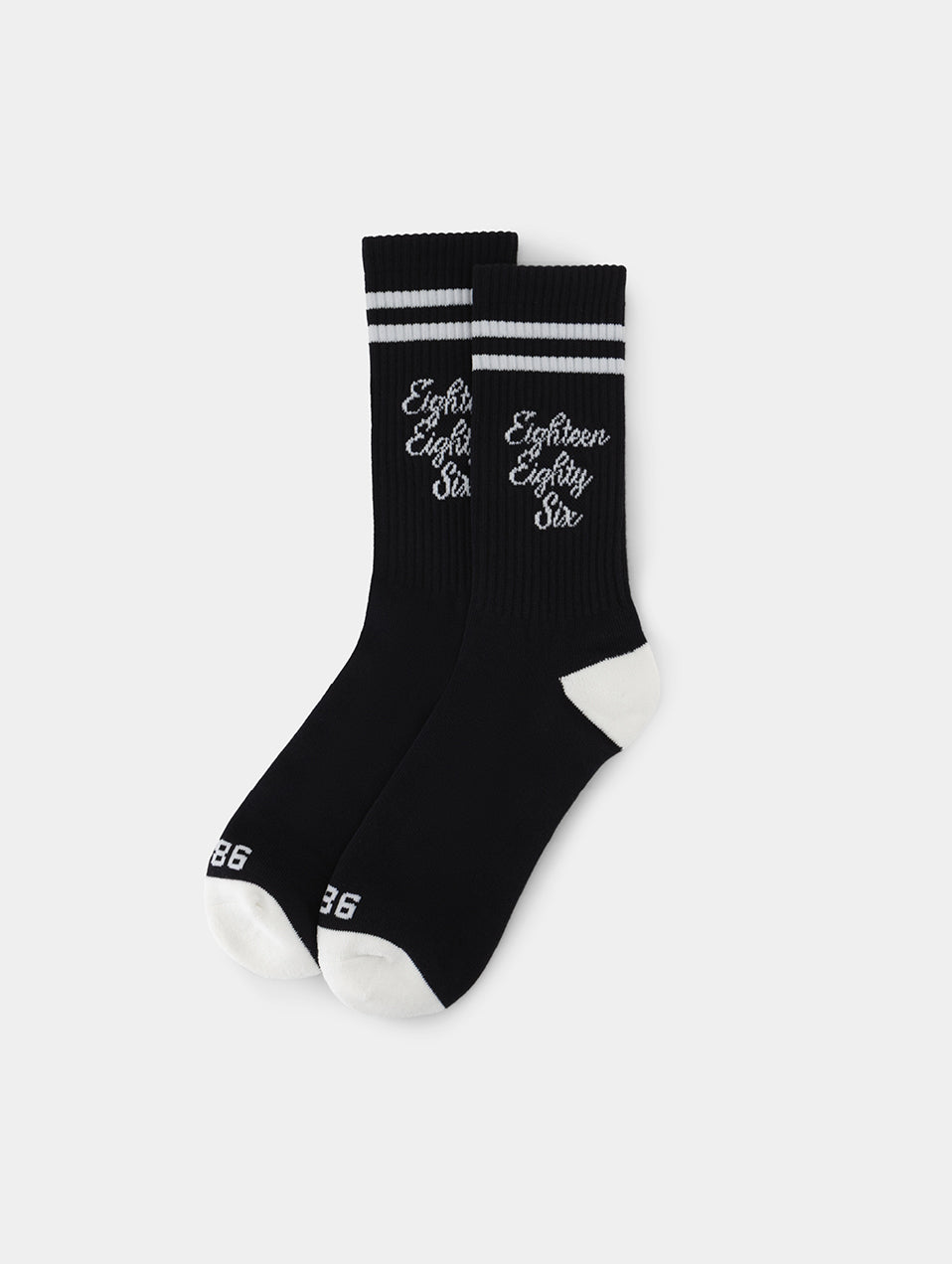 Signature Rib Crew Socks