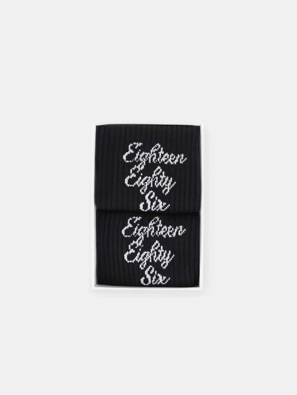 Signature Rib Crew Socks
