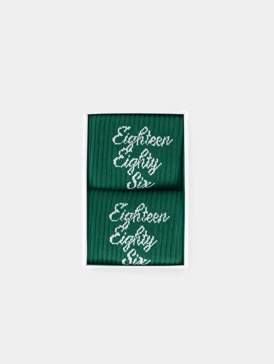 Signature Rib Crew Socks