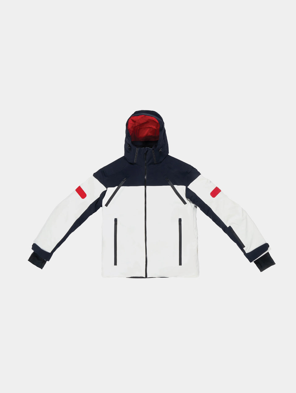 SKI JACKET - BLUE / WHITE