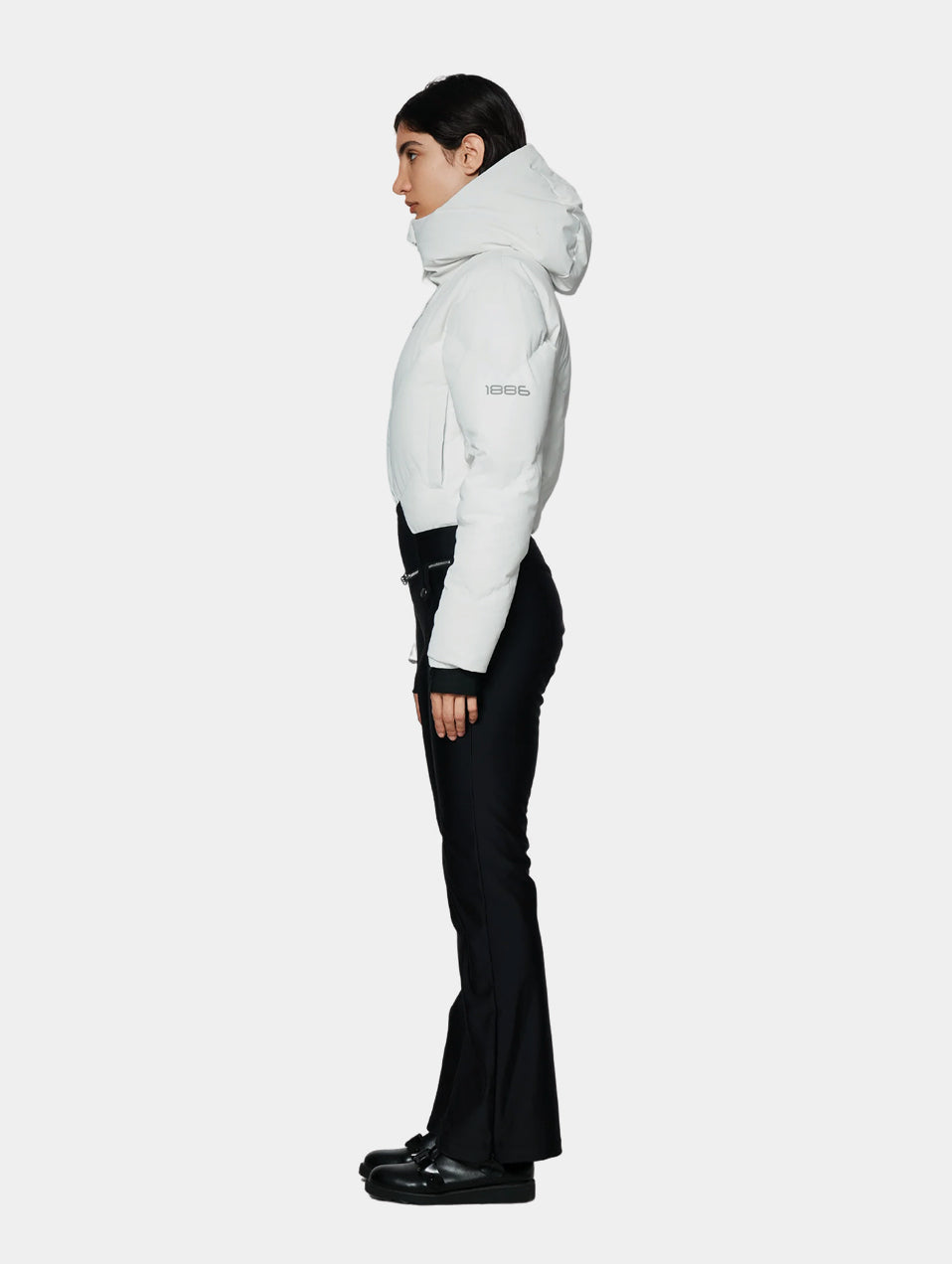 SKI JUMPSUIT - WHITE & BLACK