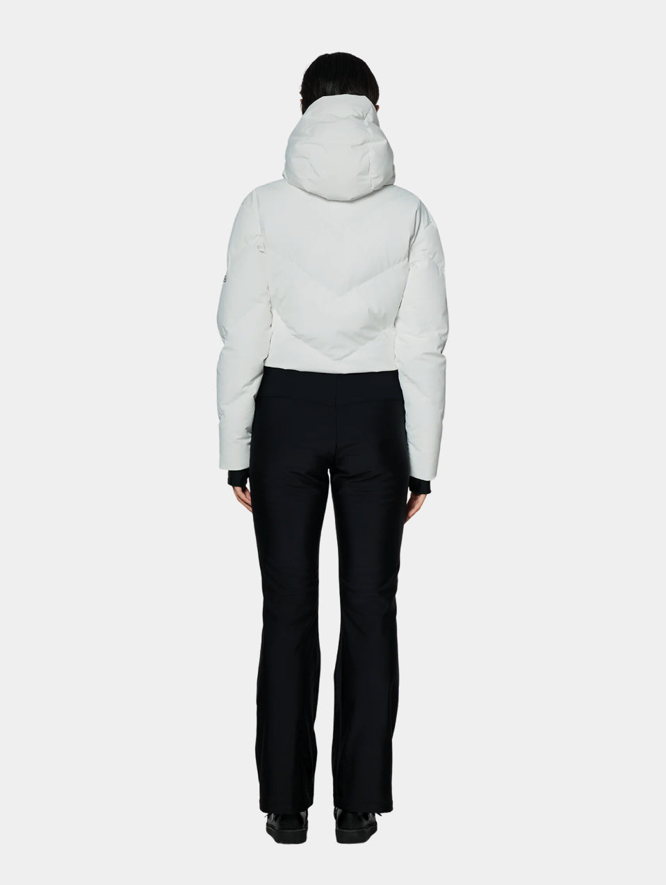 SKI JUMPSUIT - WHITE & BLACK