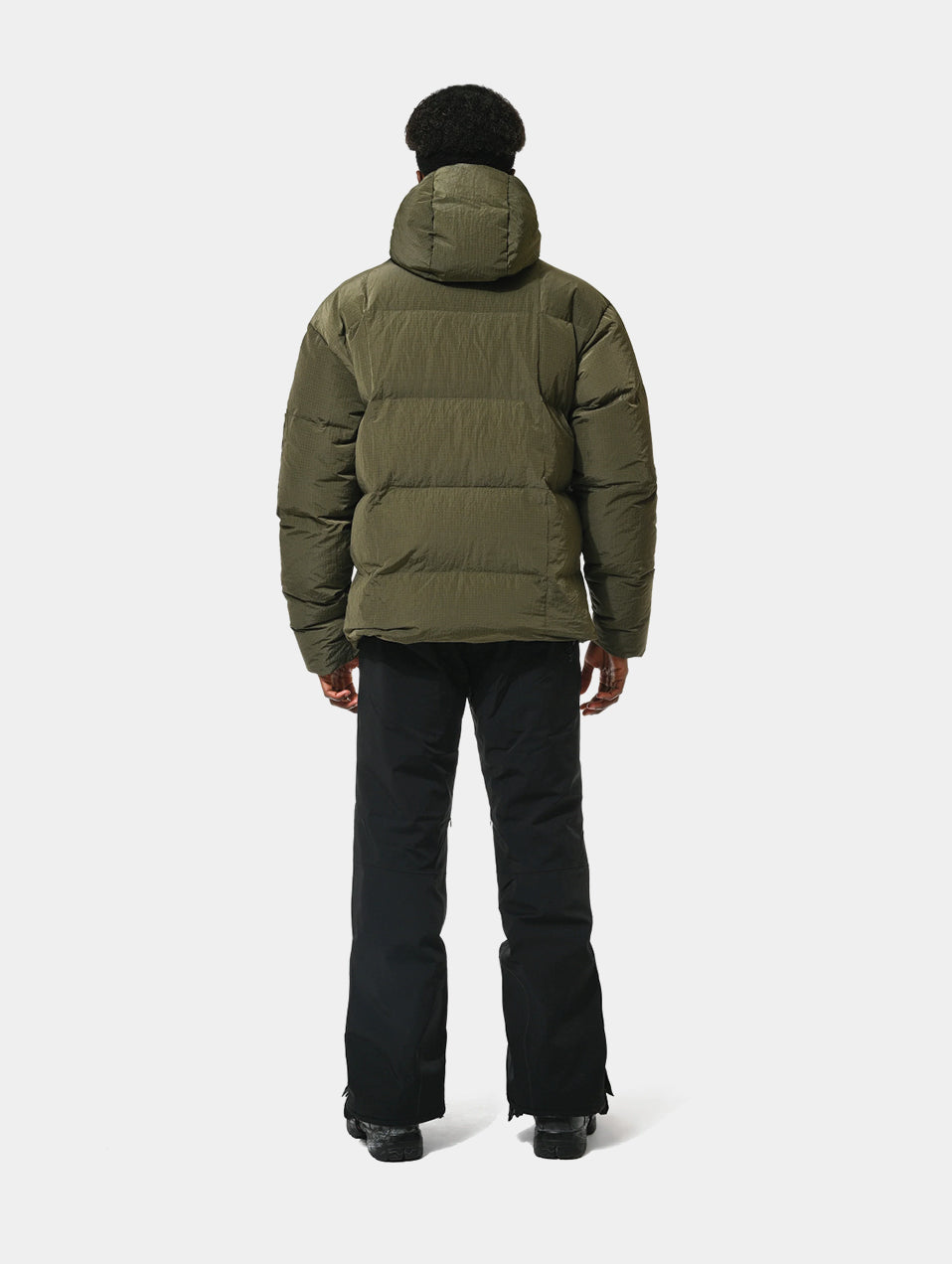 SKI PUFFER JKT - ARMY GREEN