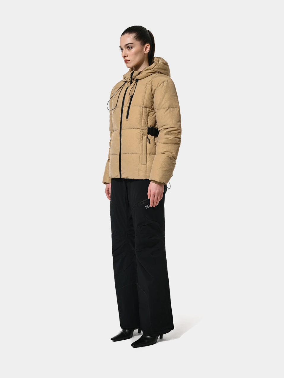 SKI PUFFER JKT - BEIGE