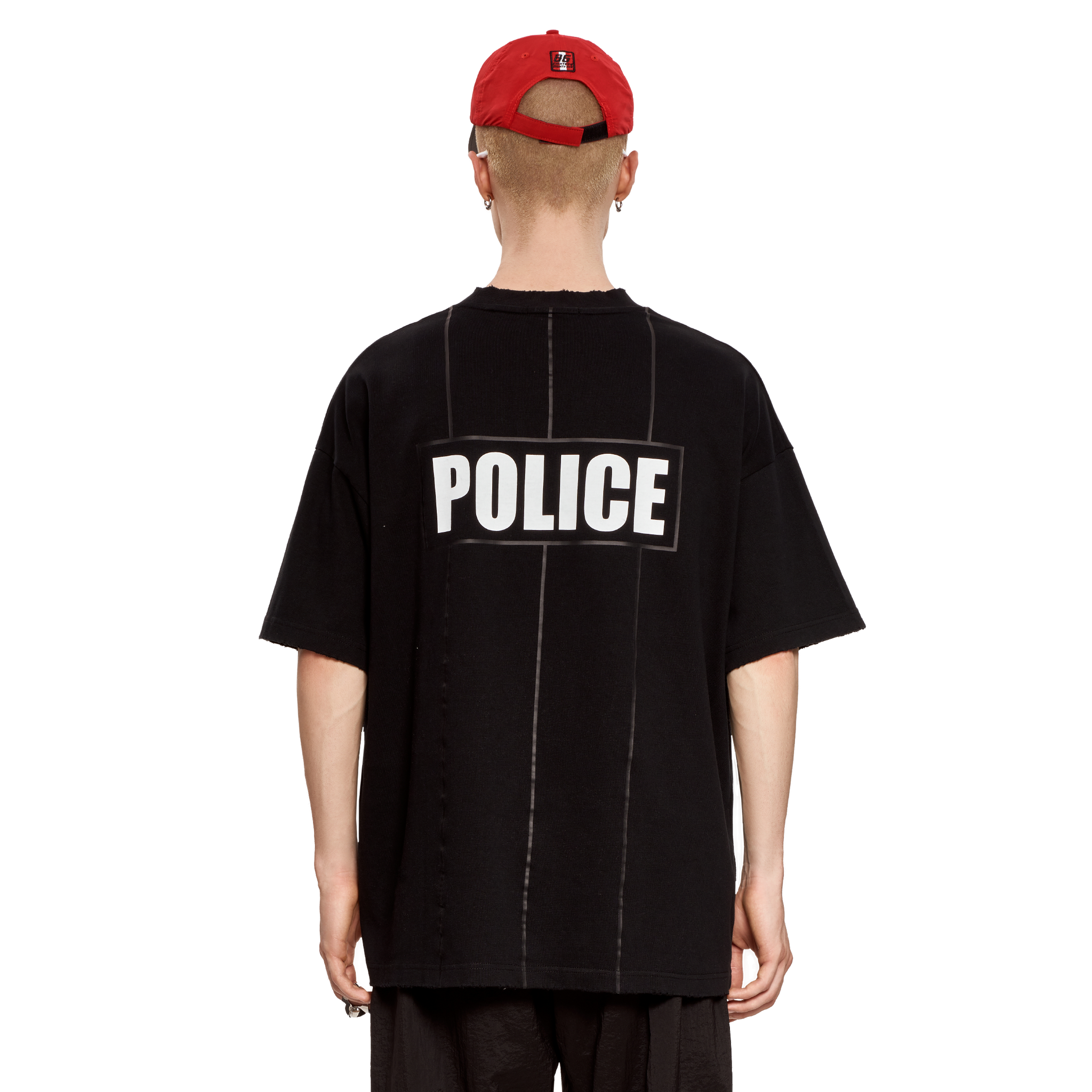 POLICE OFFICER T-SHIRT- BLACK