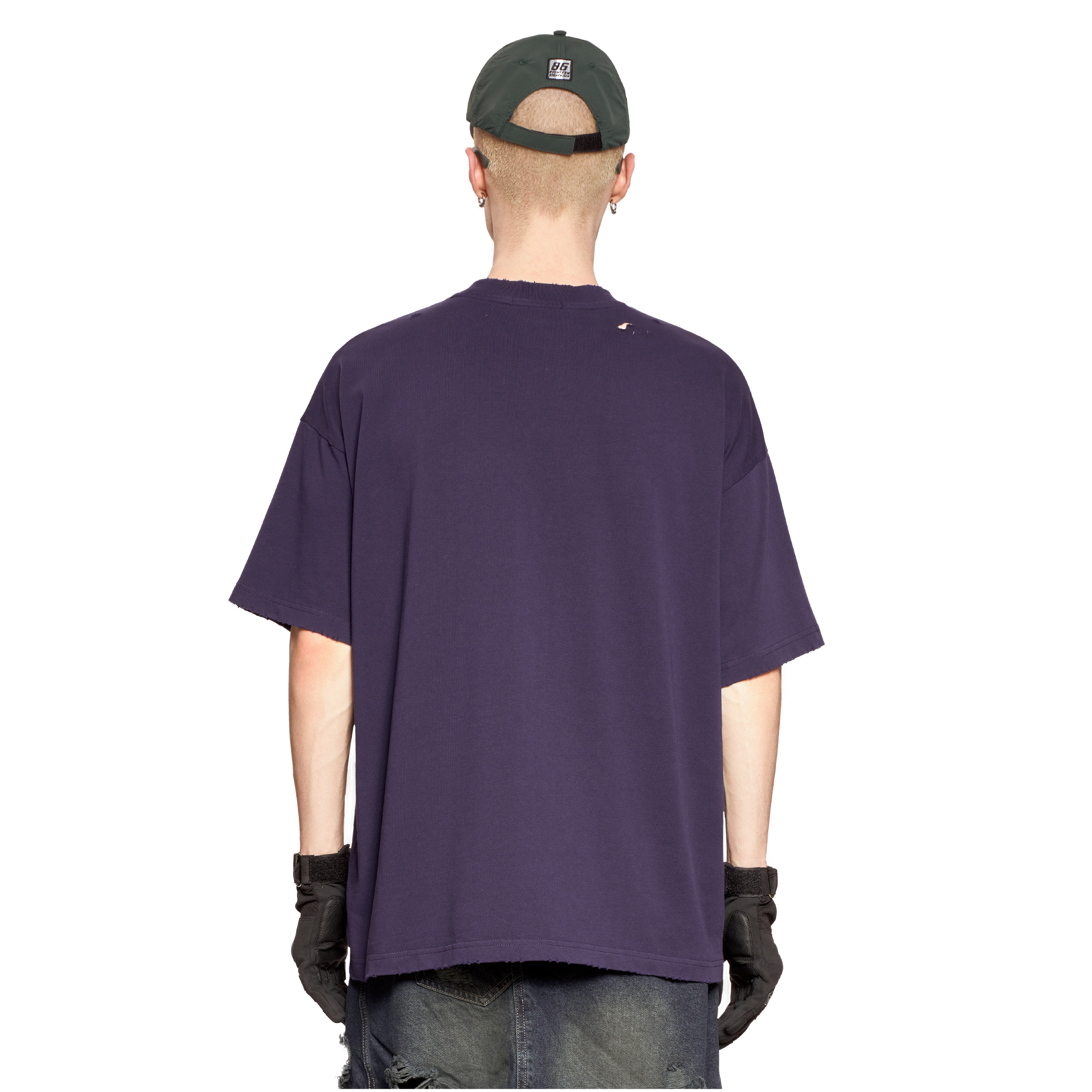 GRAPHIC T-SHIRT- NAVY