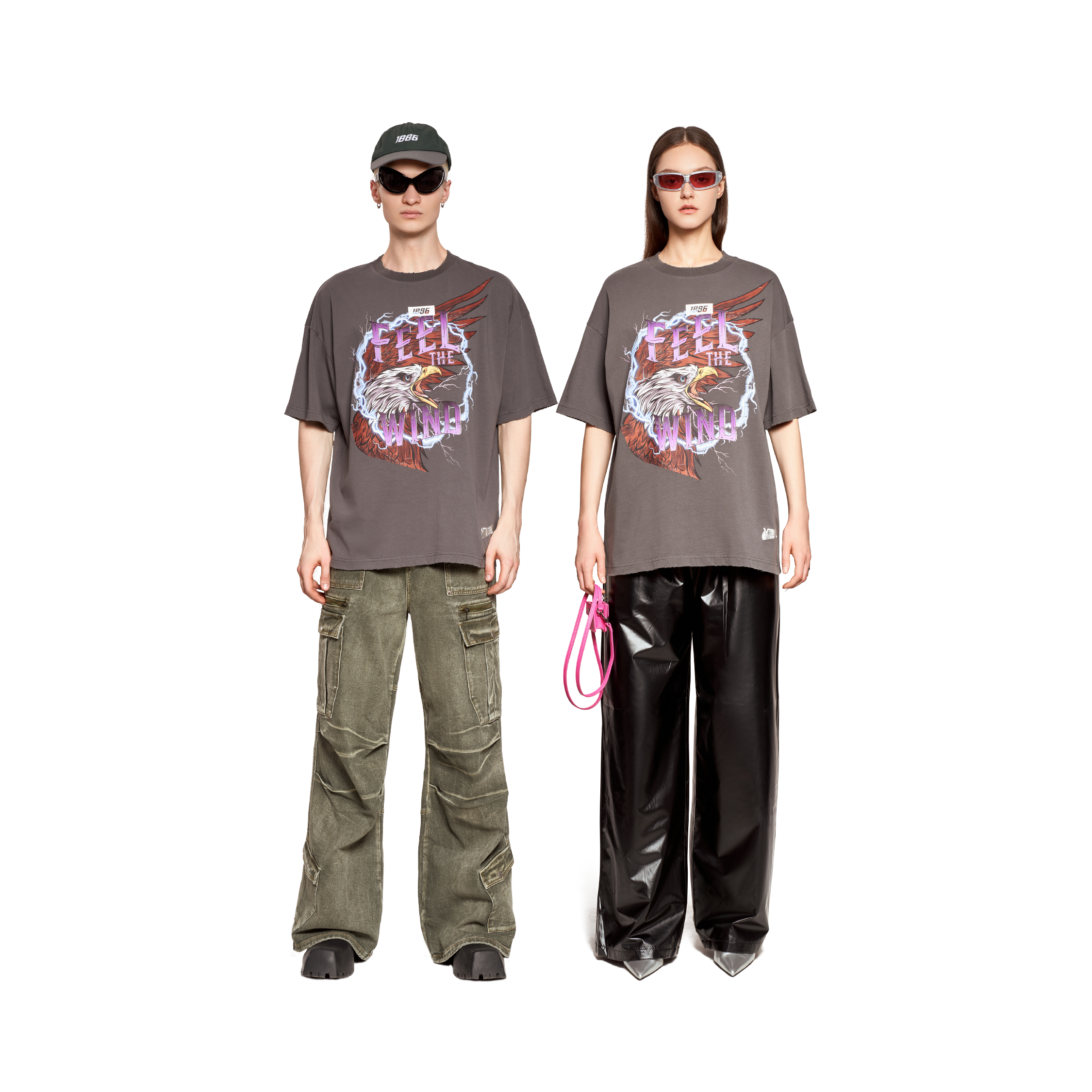 GRAPHIC T-SHIRT- GREY