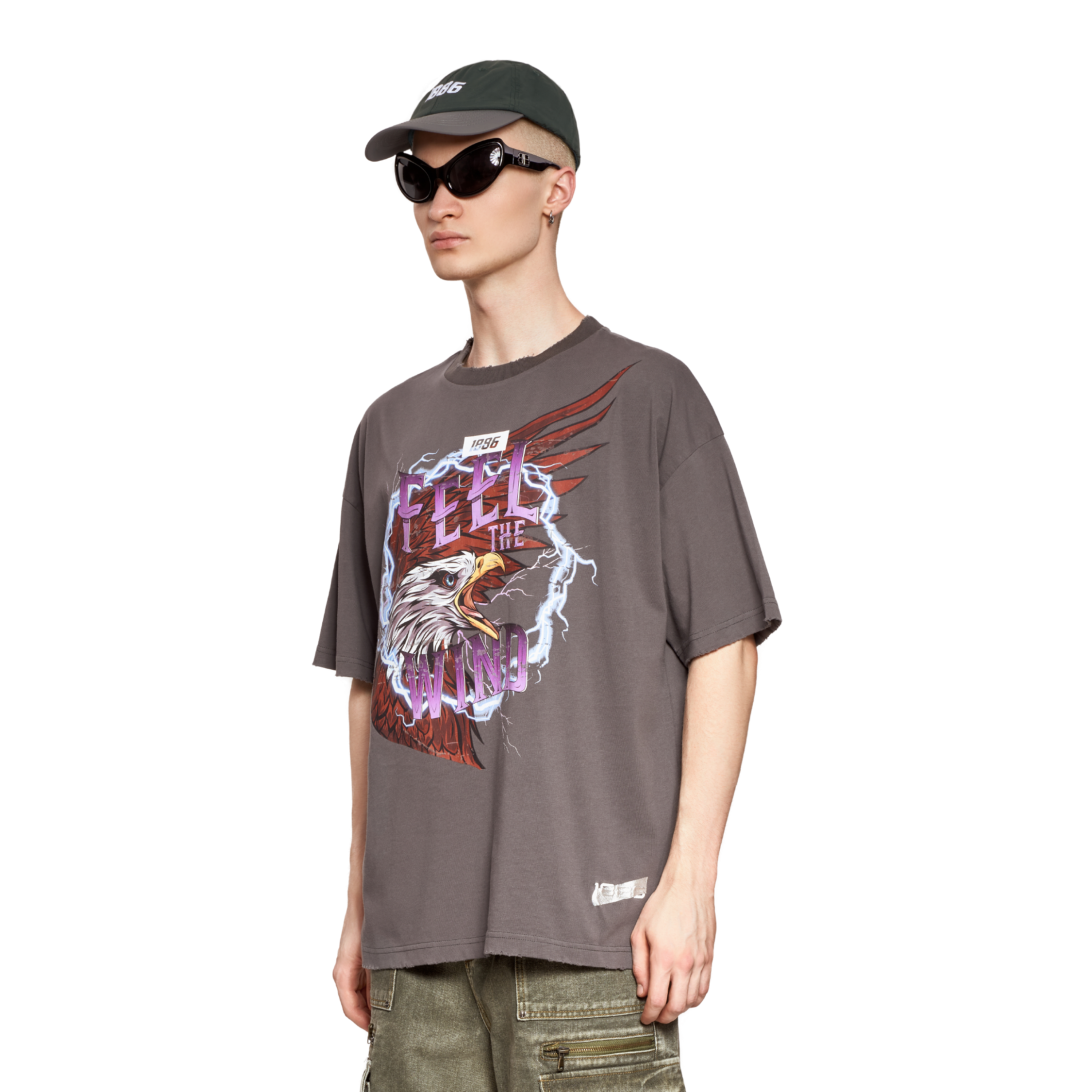GRAPHIC T-SHIRT- GREY