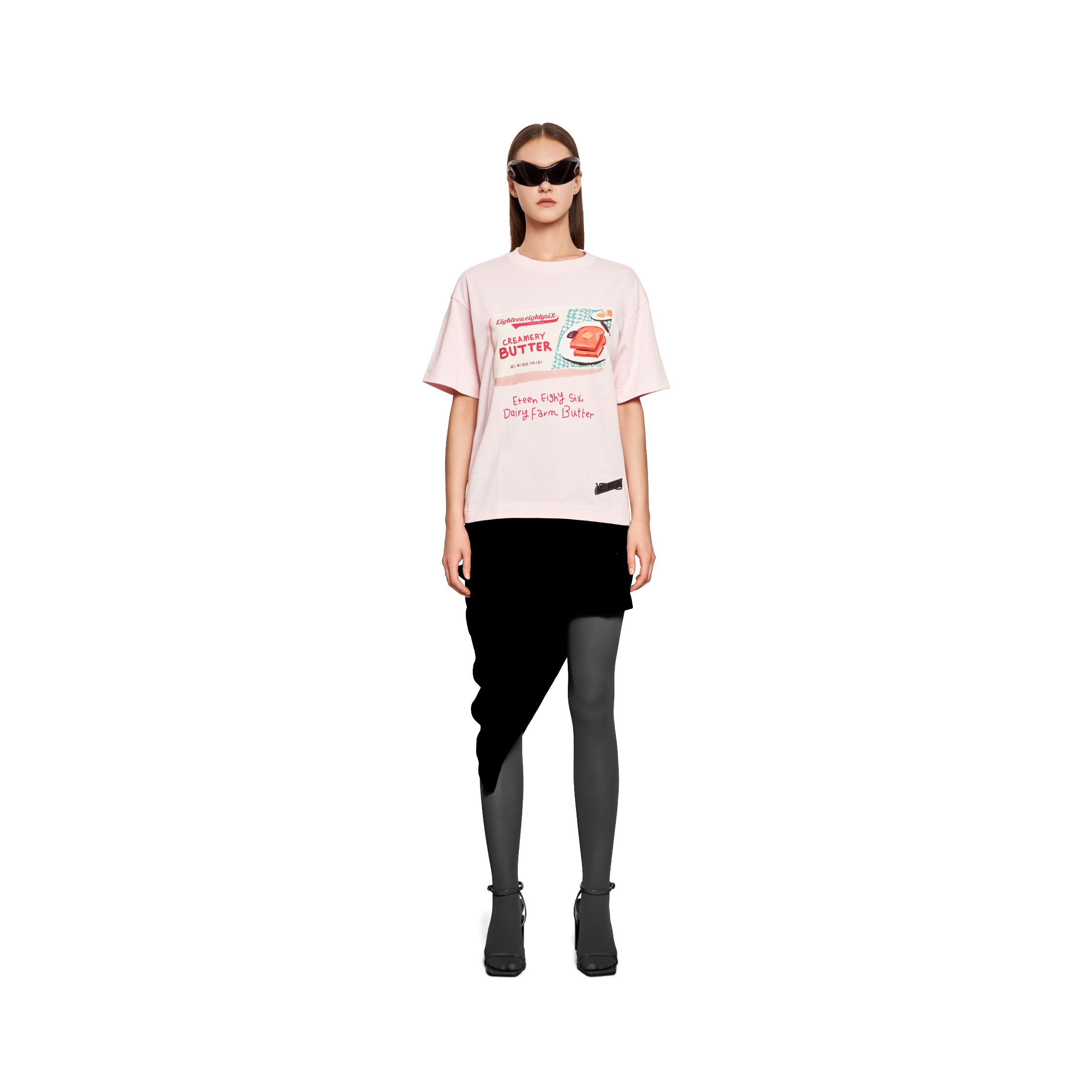 WOMEN BUTTER T-SHIRT- PINK