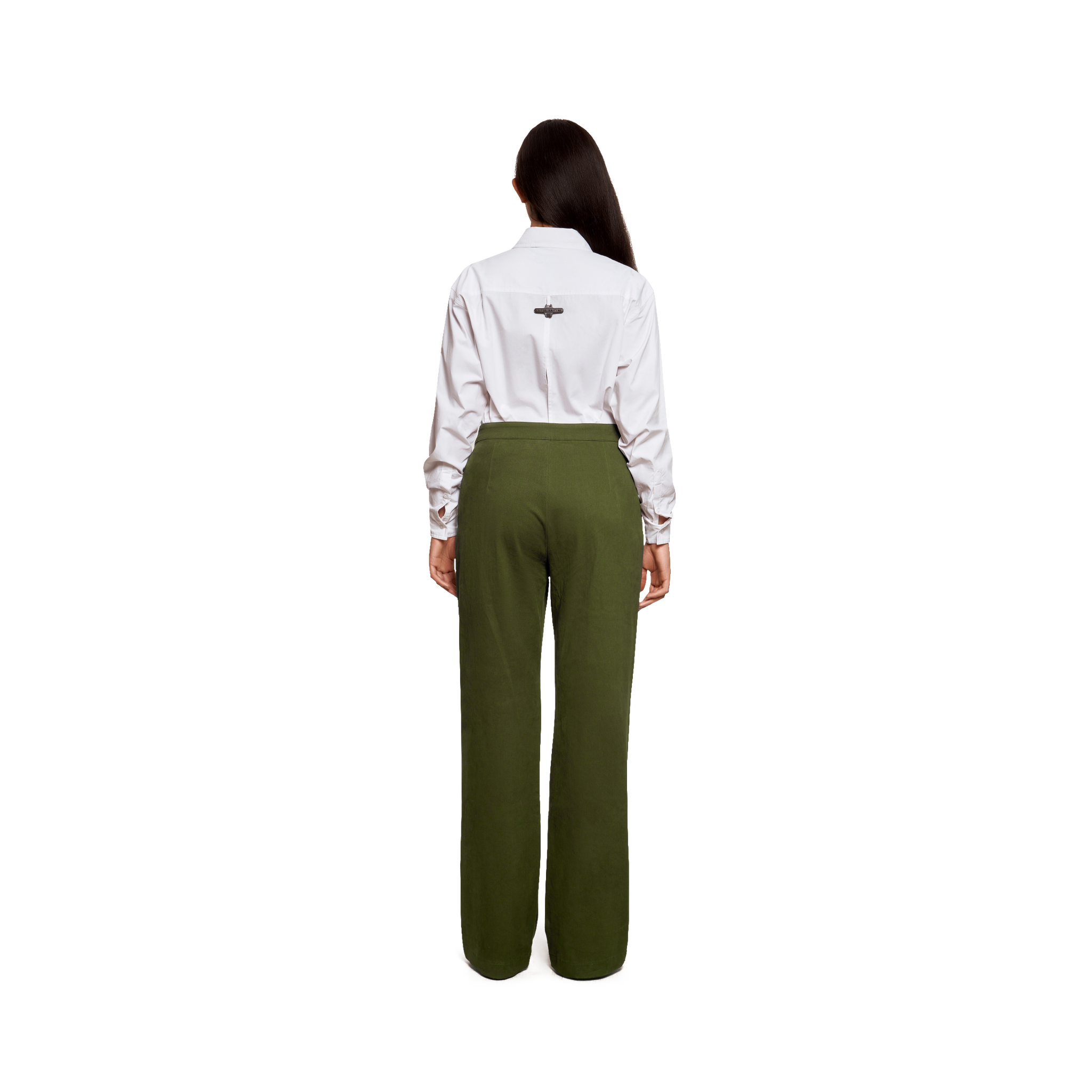 Pantalon droit - Vert