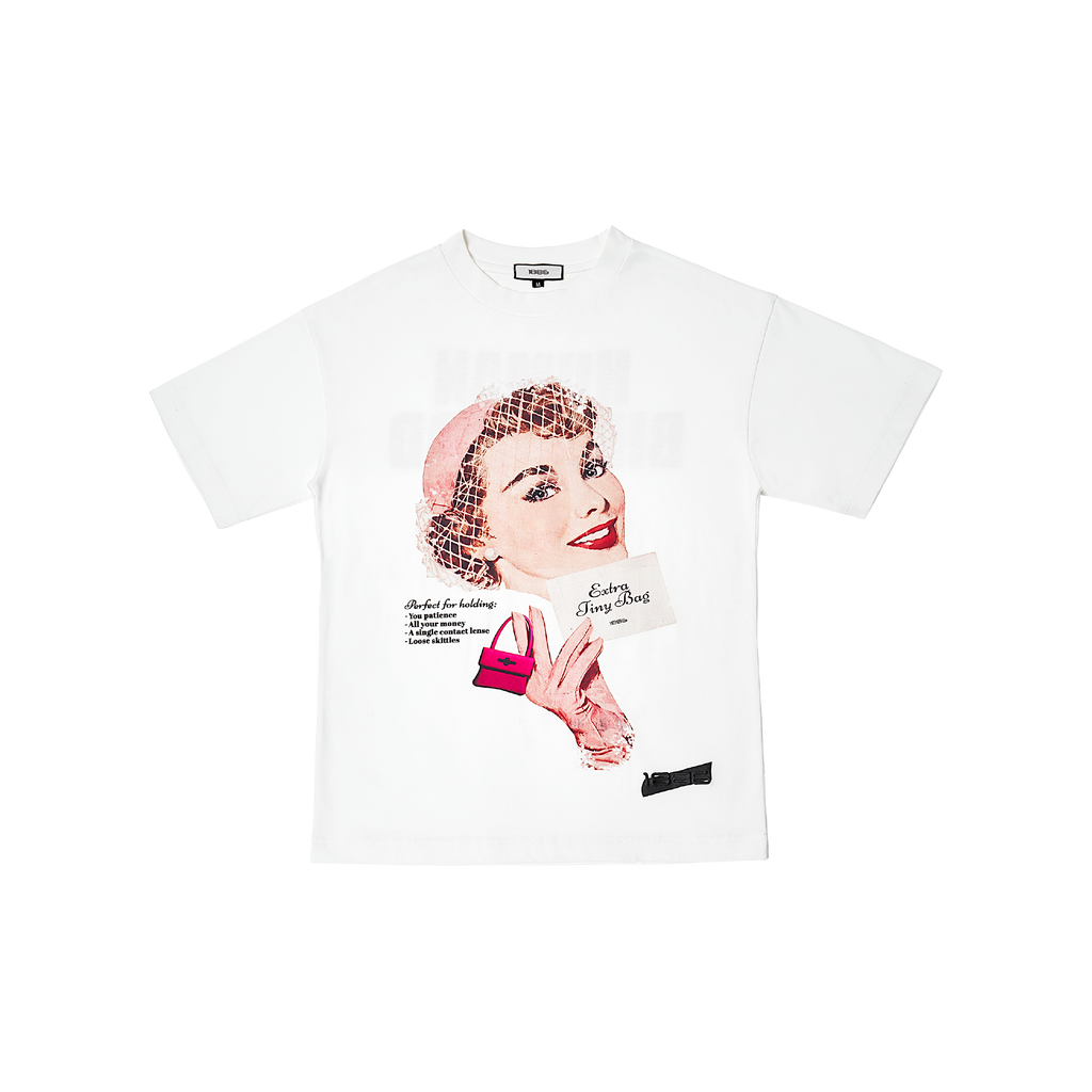 HUMMAN BILLBOARD T-SHIRT- WHITE