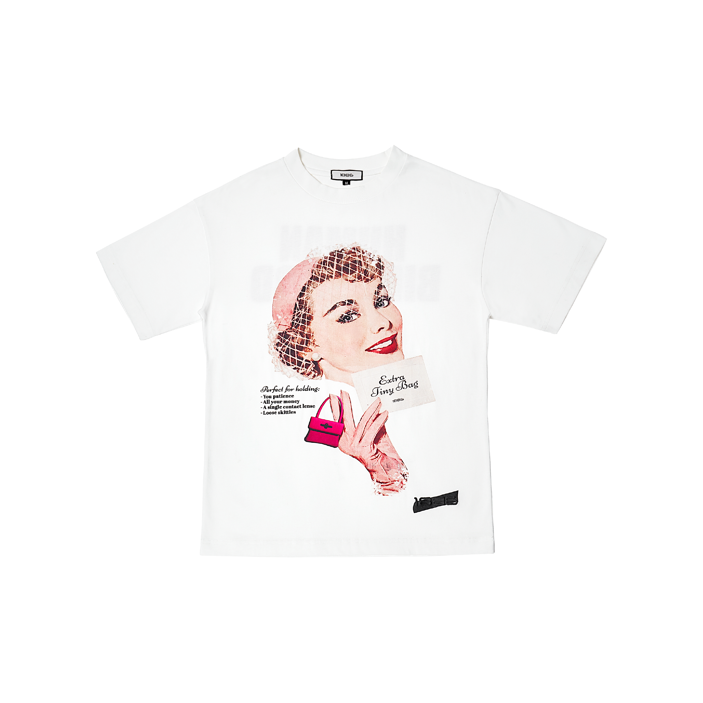 HUMMAN BILLBOARD T-SHIRT- WHITE