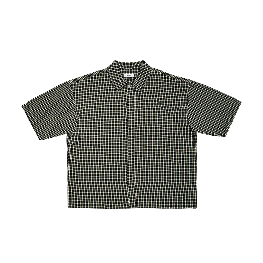 GINGHAM SHIRT - BLACK&WHITE