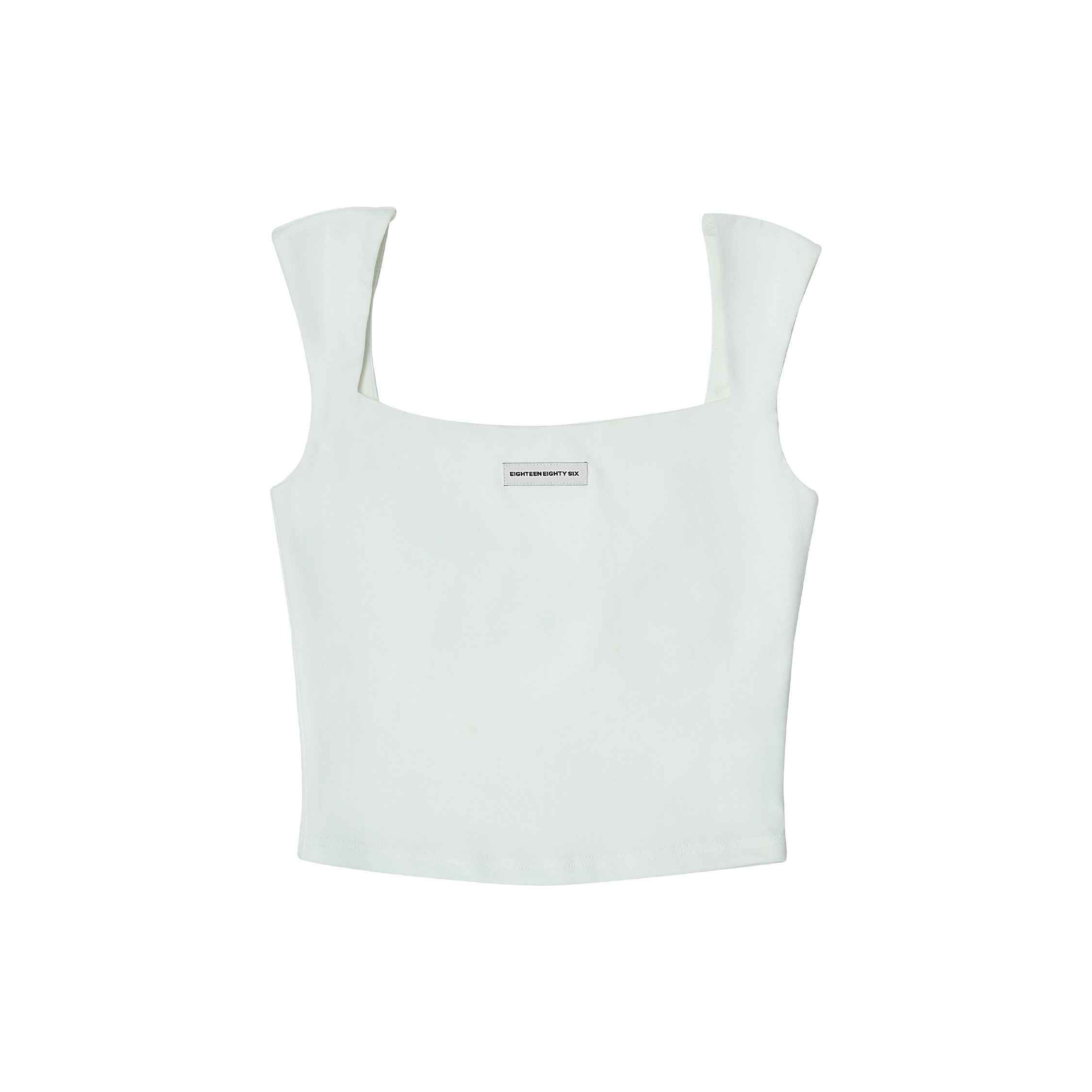 BUSTIER STYLE TANK TOP - OFF WHITE – 1886 fashion