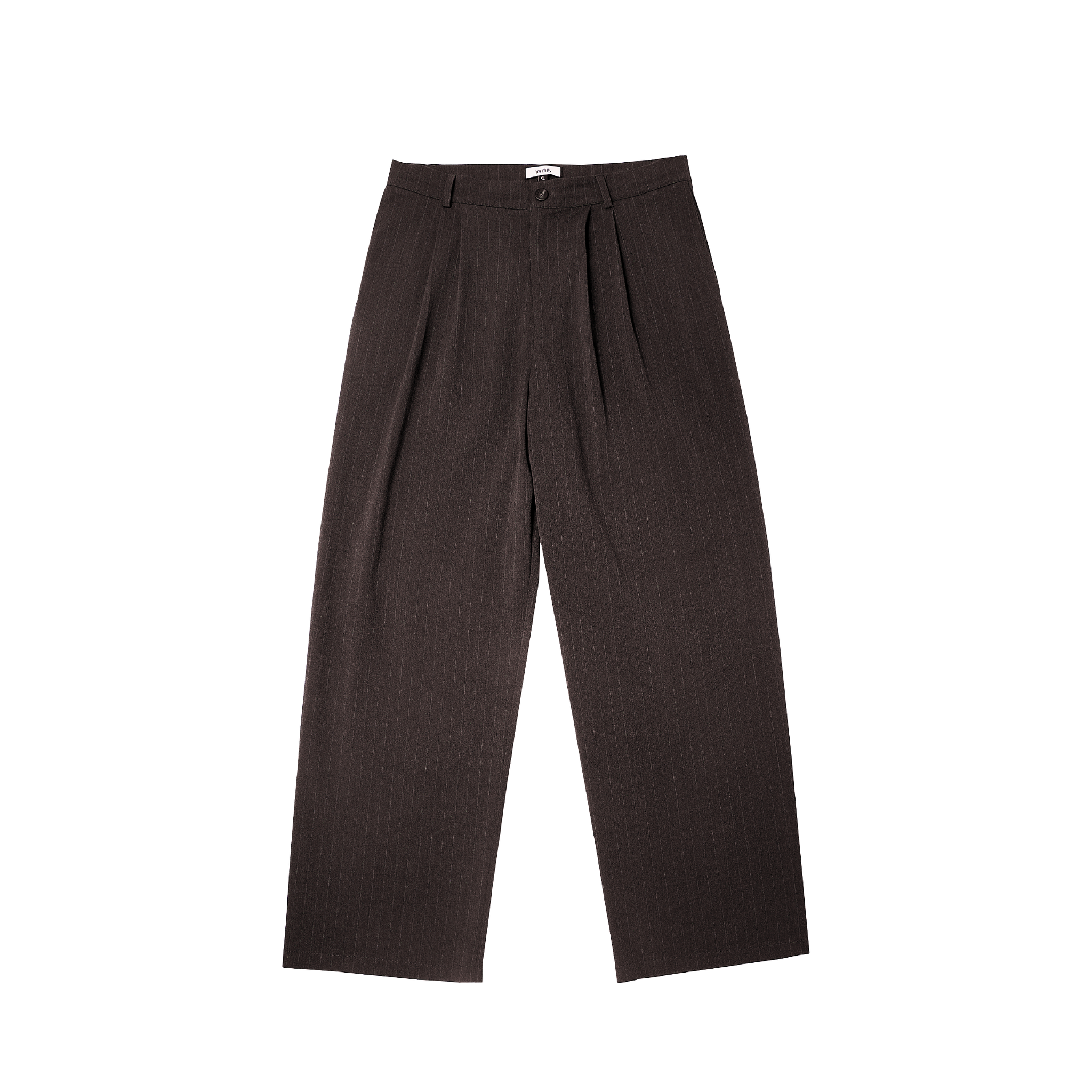 Pleat detail wide leg pants - Dark grey