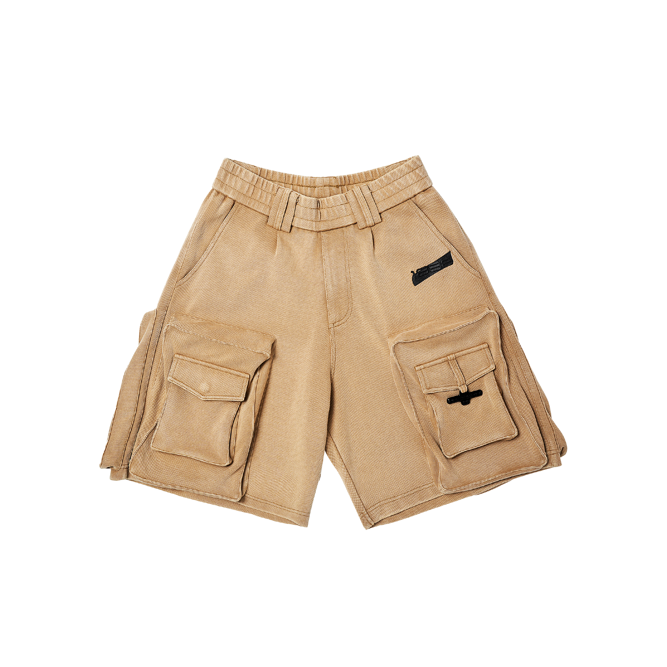 CARGO SHORTS- BEIGE