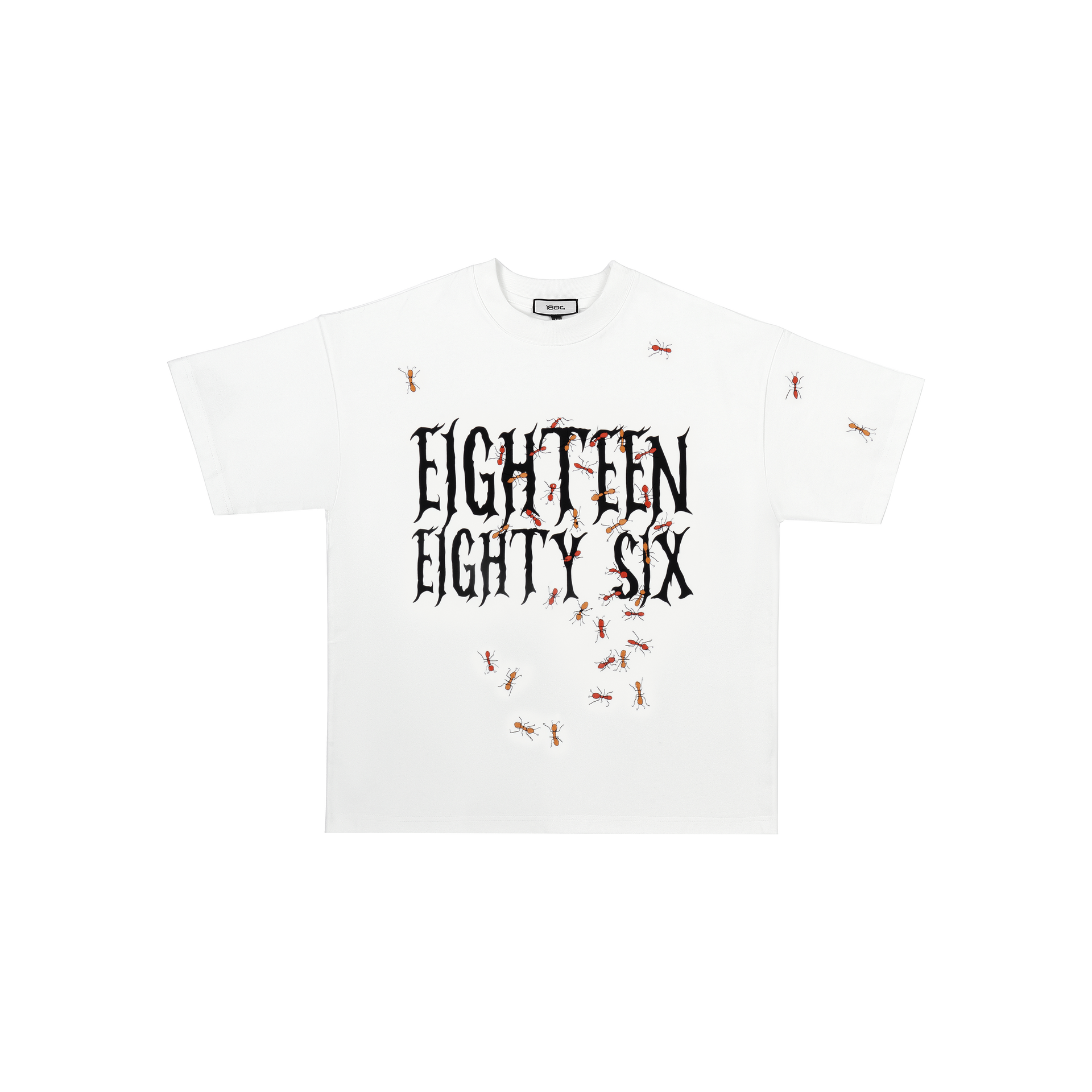 1886 SCATTERED ANTS T-SHIRT - WHITE – 1886 fashion