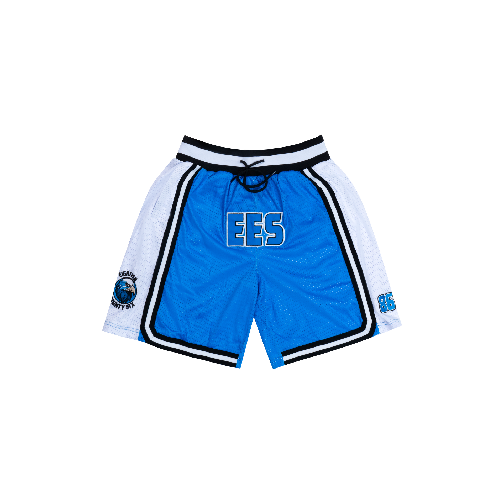 【COYSEIO】 LACE JERSEY SHORTS BLUE Boys Lacrosse Shorts - Blue – LAX SO HARD