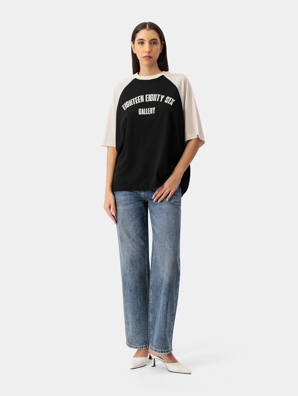 STAMP RAGLAN T-SHIRT
