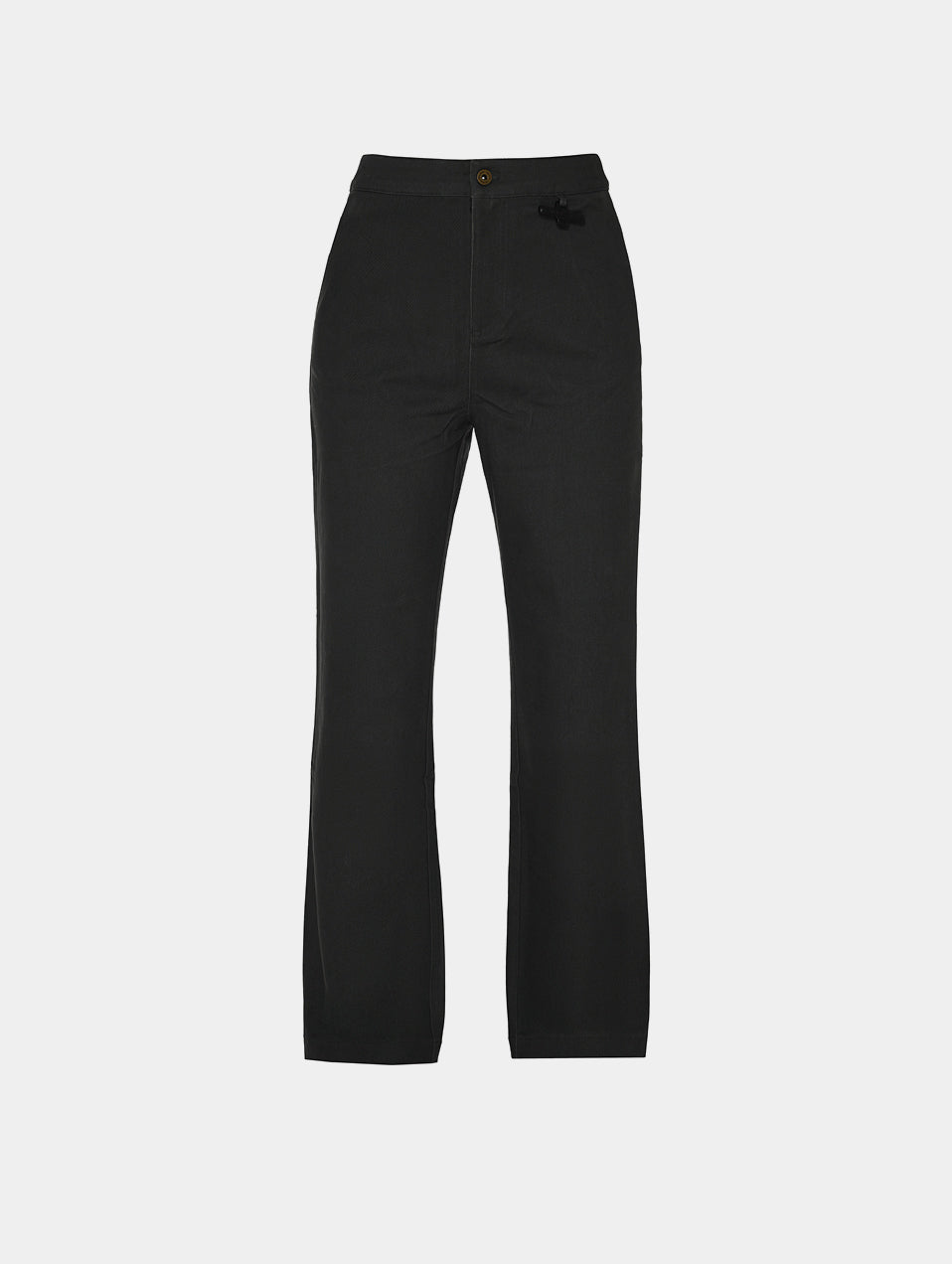 STRAIGHT LEG PANTS - GREY