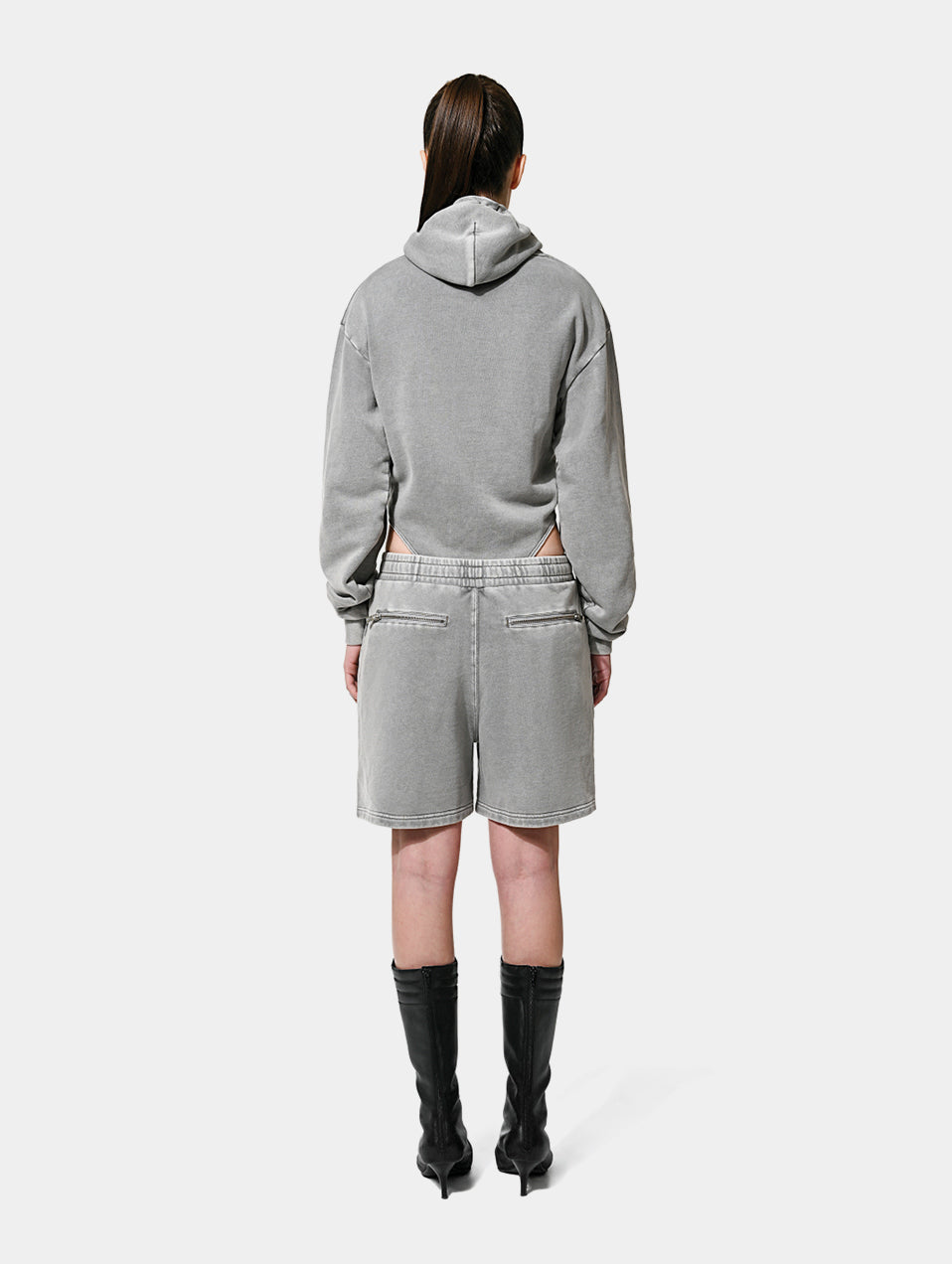 SWEAT SHORTS FROST GREY