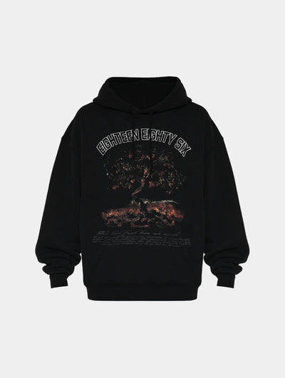 TREE OF LIFE HOODIE- BLACK