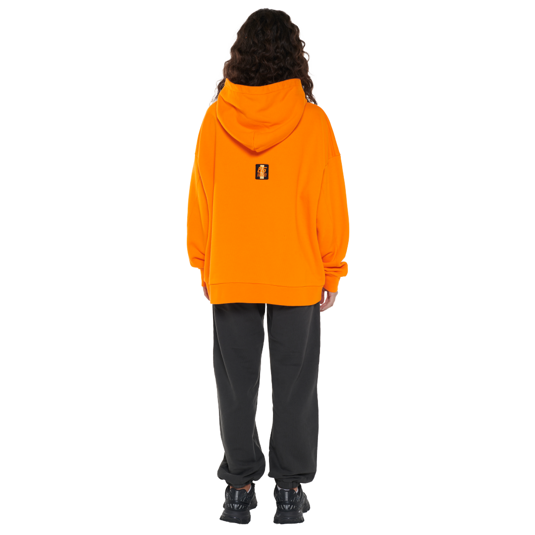 Sweat à capuche oversize Most Likely - Orange