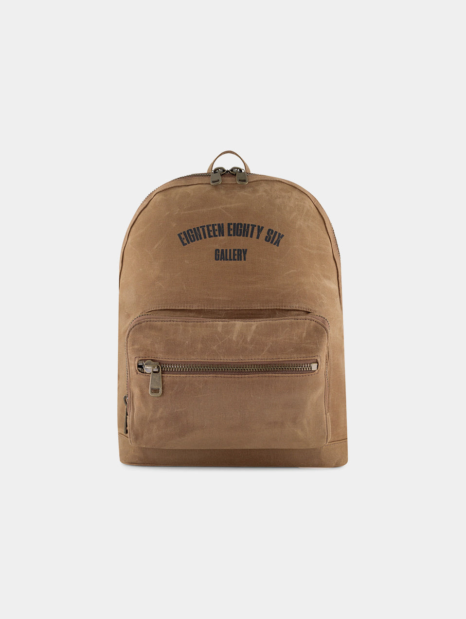 Waxed BackPack - Beige-Freesized