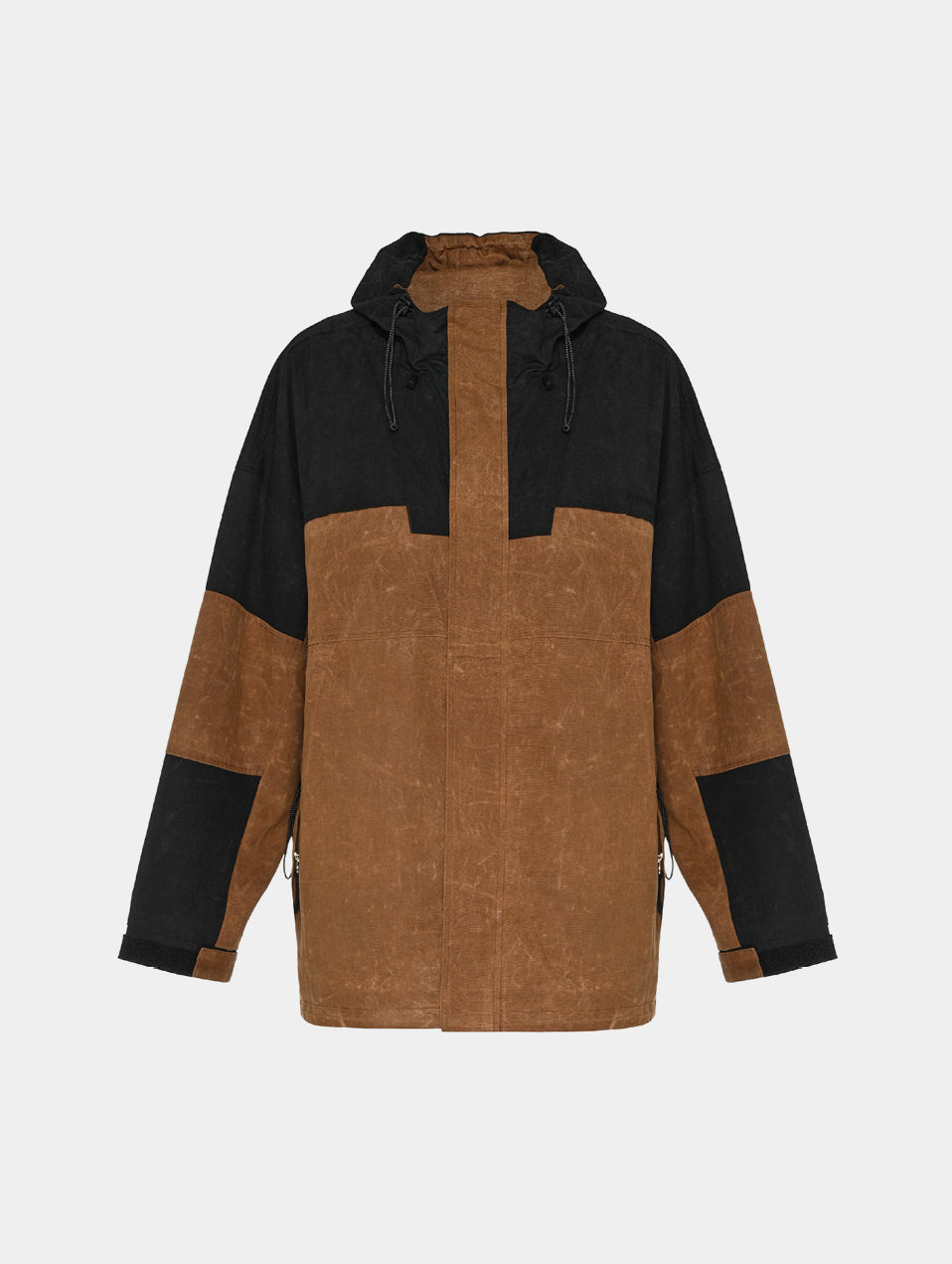 WAXED TECH JKT- BROWN