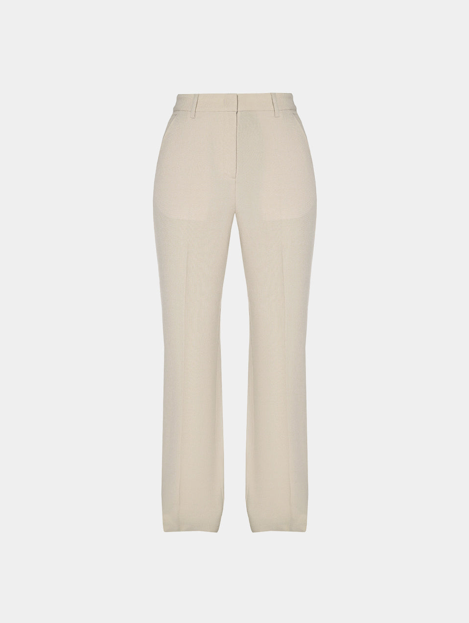 ZIP LEG PANTS - OFF WHITE