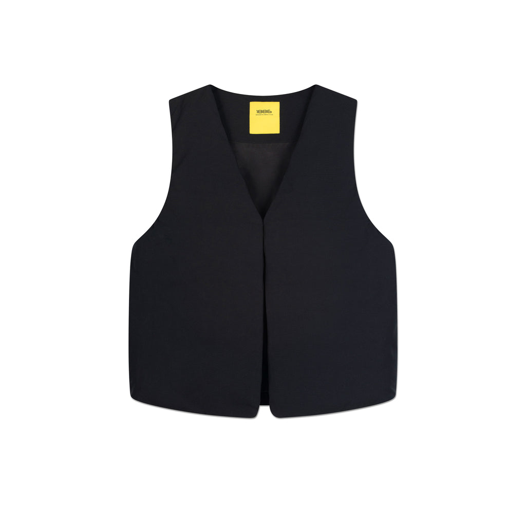 VEST - BLACK.
