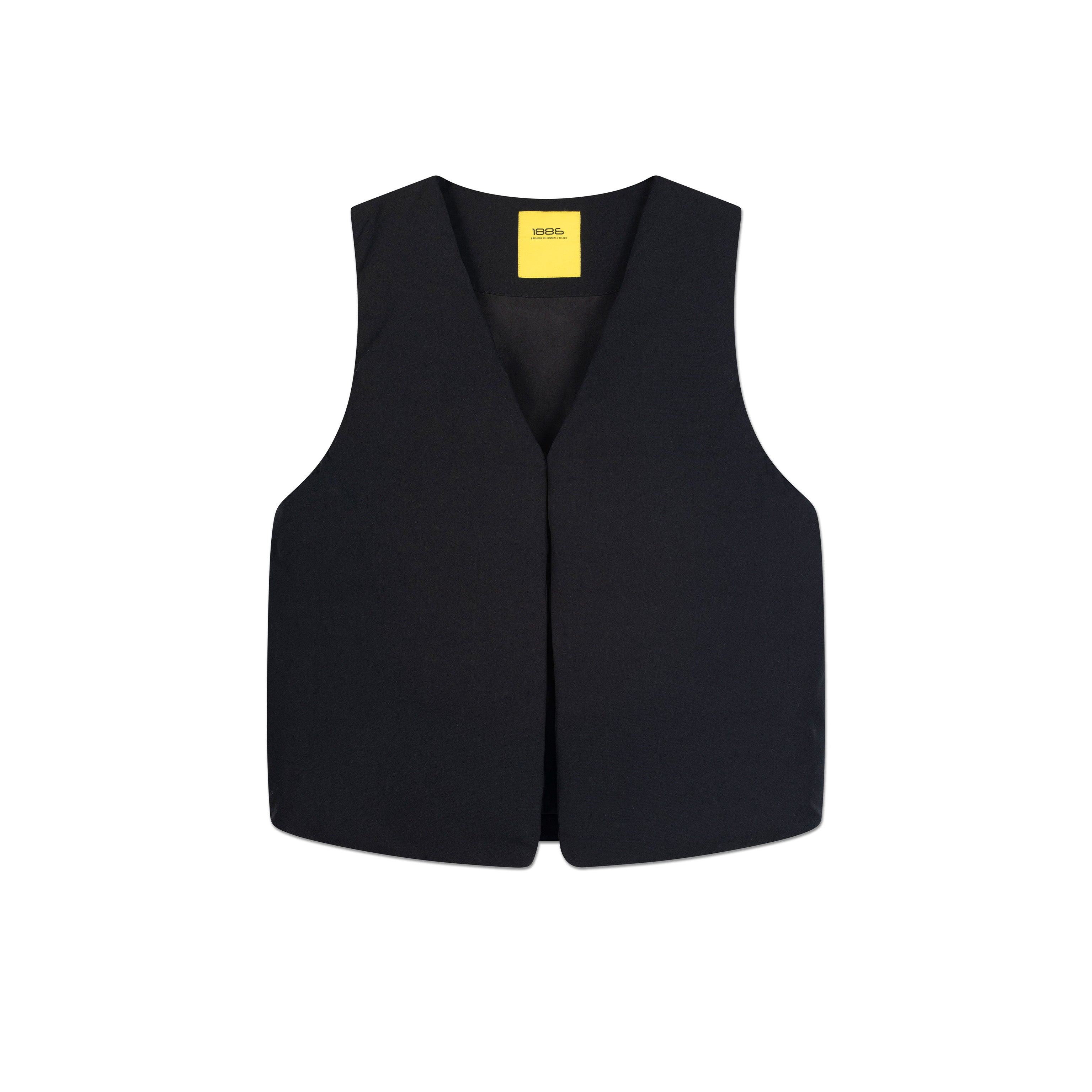 VEST - BLACK.