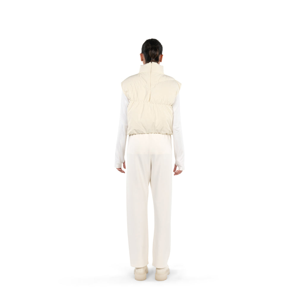 PUFFER TOP - OFF WHITE