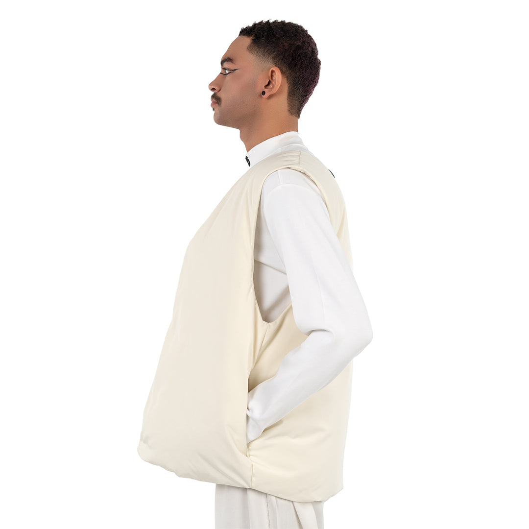 VEST - OFF WHITE