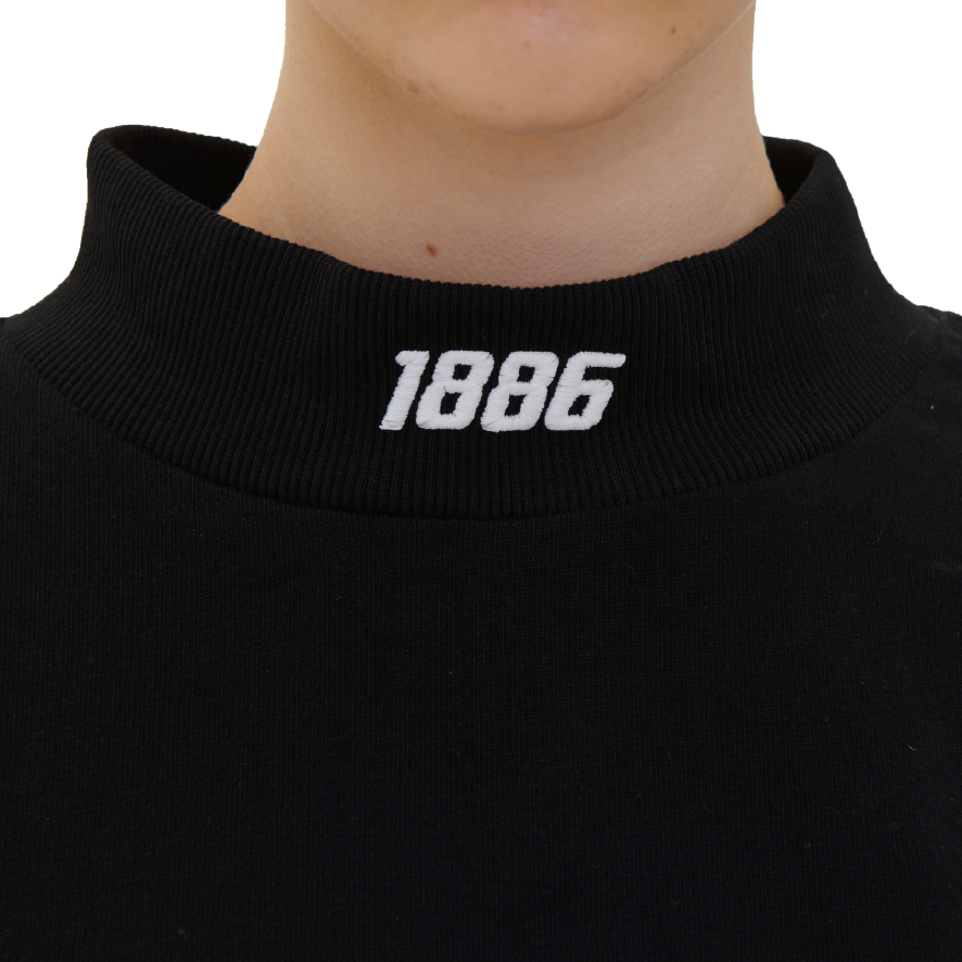 Turtleneck with writing best sale