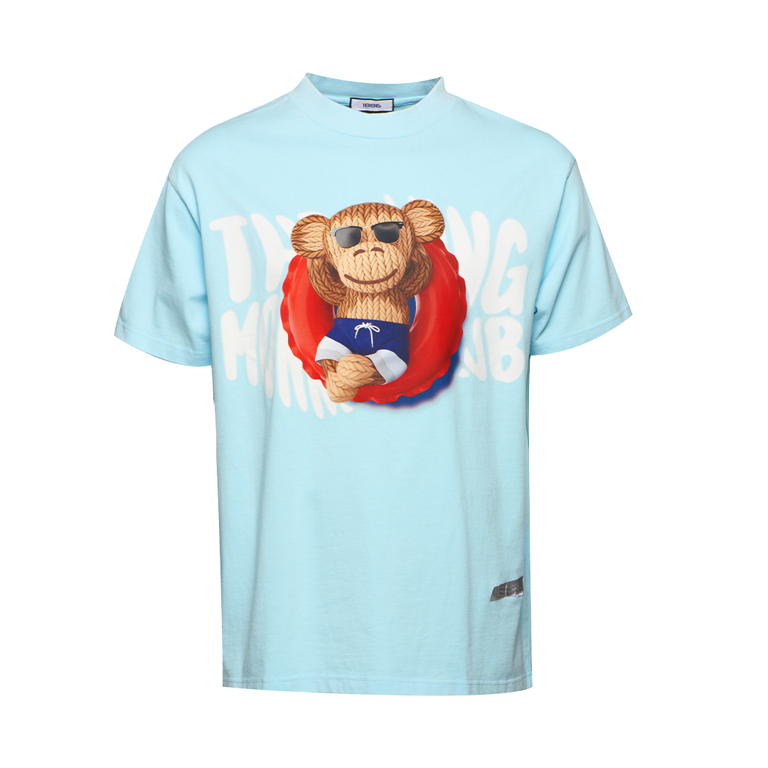 TFMC GRAPHIC T- SHIRT - LIGHT BLUE