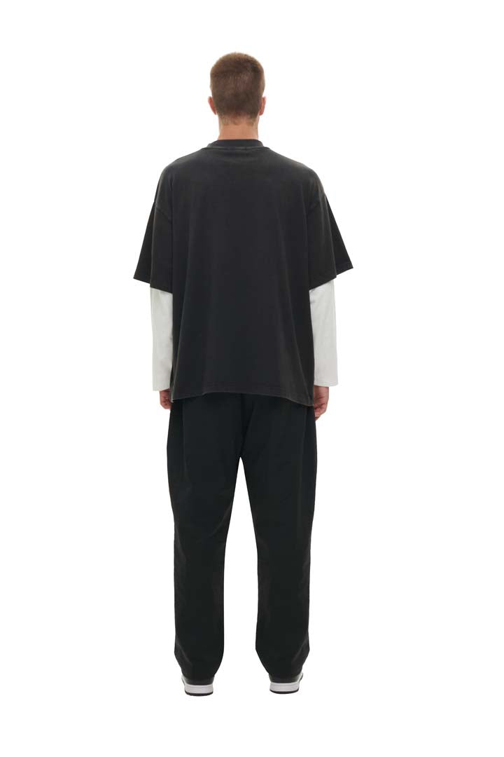 DOUBLE T- SHIRT - BLACK