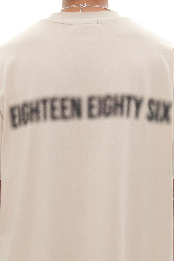 EIGHTEEN EIGHTY SIX T- SHIRT - BEIGE