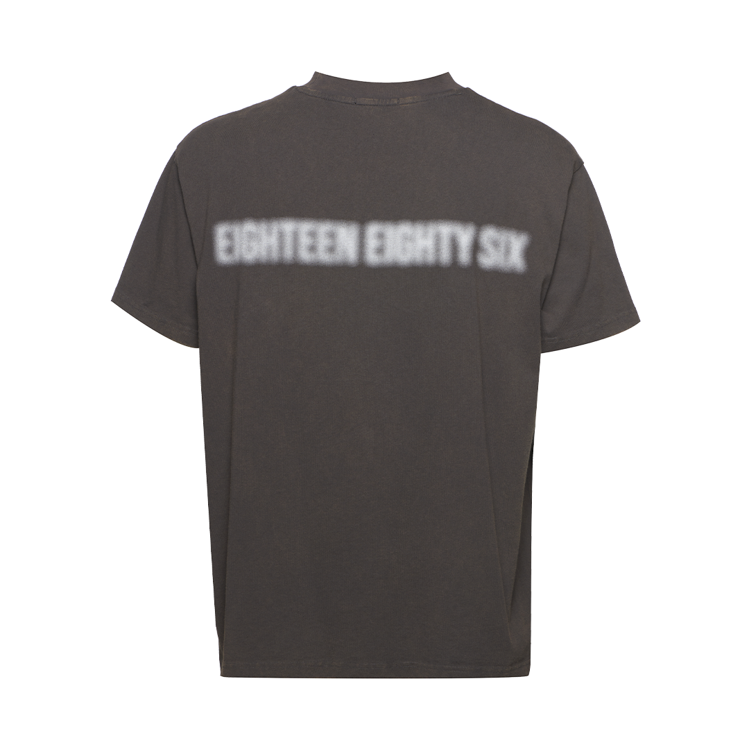 EIGHTEEN EIGHTY SIX T- SHIRT - GREY