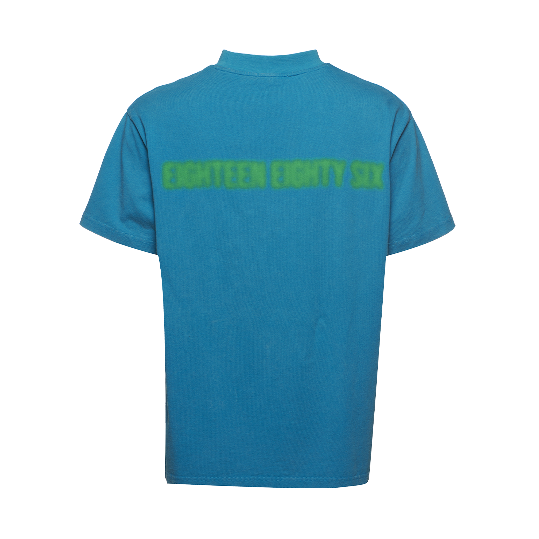 EIGHTEEN EIGHTY SIX T- SHIRT - BLUE – 1886 fashion