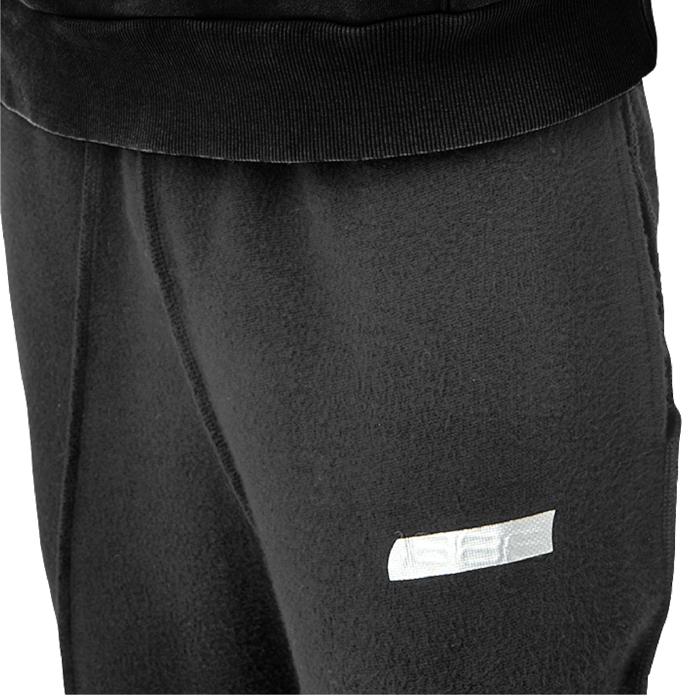 Oversize cut sweatpants in washed charcoal grey fabric featuring 1886 logo embroidered at front. Elasticized waistband. Pockets at side.