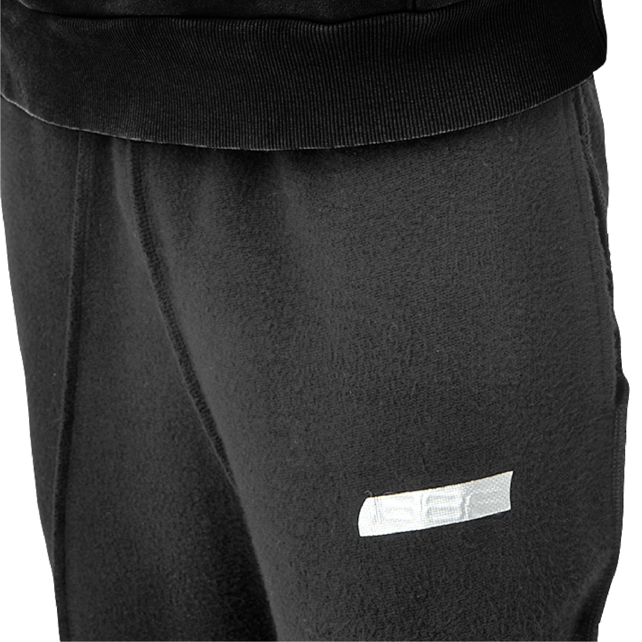 Oversize cut sweatpants in washed charcoal grey fabric featuring 1886 logo embroidered at front. Elasticized waistband. Pockets at side.